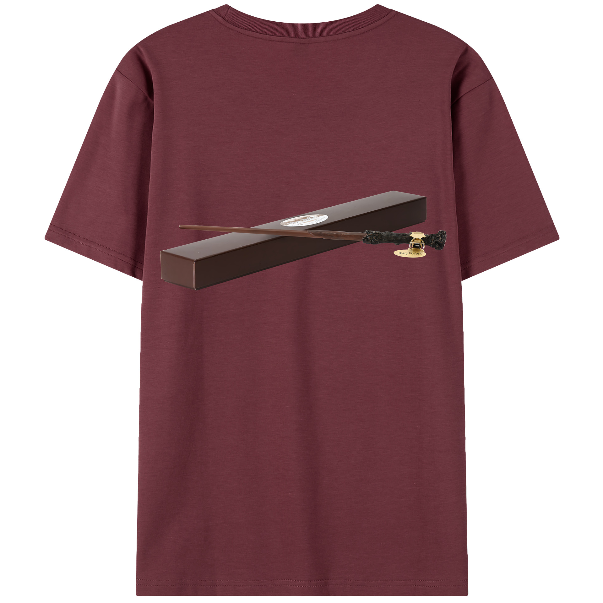 （画像用） Harry Potter ハリー・ポッターシリーズ 綿100％半袖Tシャツ（背面プリント）